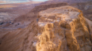 Pałac-twierdza Masada w Izrealu