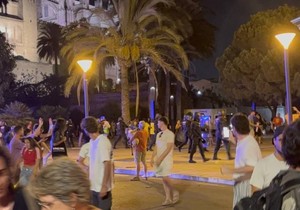 Protest na Palma de Majorci