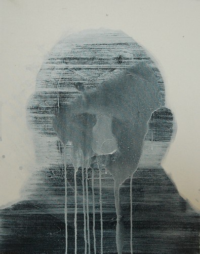 'Szkice do portretu 31', Cezary Bednarczyk, olej na płótnie, 50x40 cm