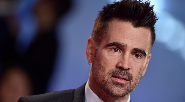 Colin Farrell a Nyughatatlan özvegyek torontói premierjén 2018 szeptemberében