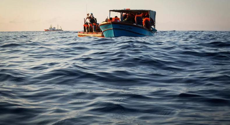 bateau de migrants