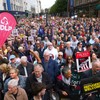 Antirasistički protest u Belfastu 13. juna