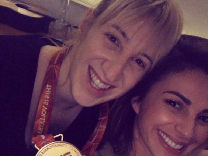 Brankica Mihajlović i Marina Tadić
