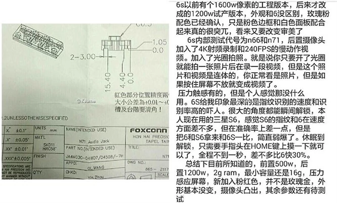 Dokument, który opublikowano na chińskim Weibo