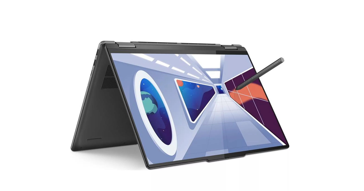 2'si 1 arada dizüstü bilgisayar Lenovo Yoga 7 en düşük fiyata
