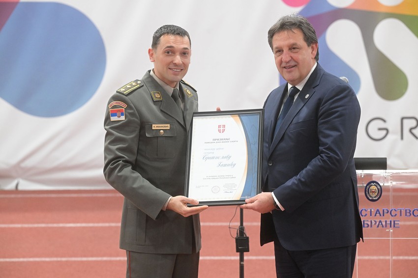 Ministar Gašić prisustvovao obeležavanju Dana vojnog sporta