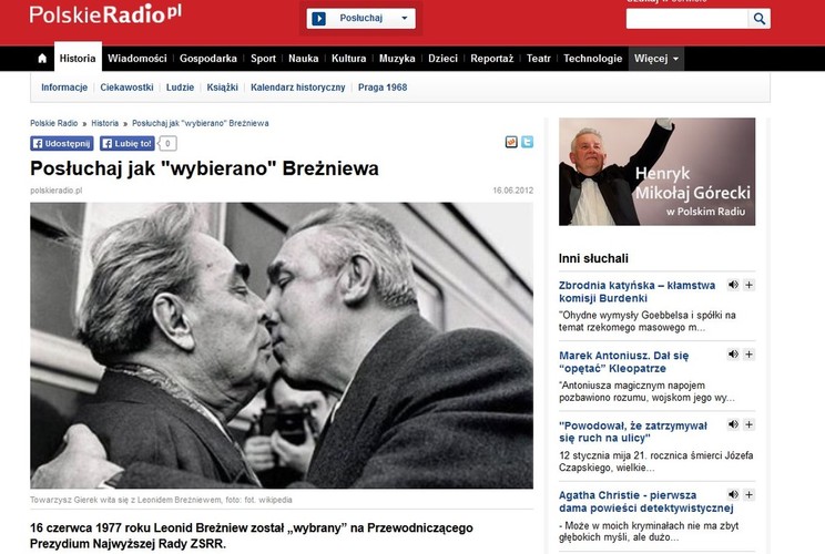 Leonid Breżniew i Edward Gierek