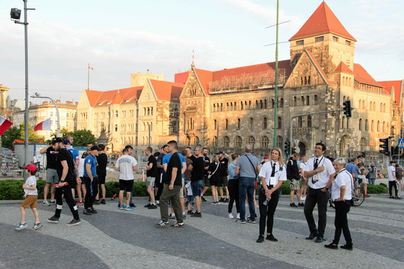 Kibice Lecha Poznań także upamiętnili Poznański Czerwiec'56 fot. Codzienny Poznań / S. Toroszewska