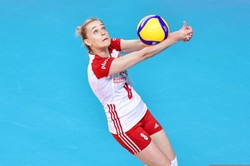 Nóżka sama chodzi! Maria Stenzel pierwsza do tańca w kadrze siatkarek