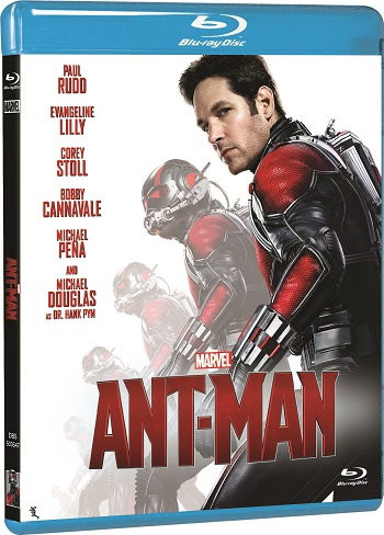 "Ant-Man" - okładka wydania Blu-ray