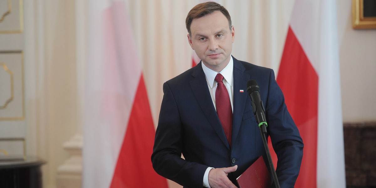 Prezydent Andrzej Duda