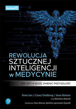 &quot;Rewolucja sztucznej inteligencji w medycynie. Jak GPT-4 może zmienić przyszłość&quot; —okładka