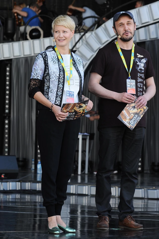 Małgorzata Kożuchowska i Adam Woronowicz