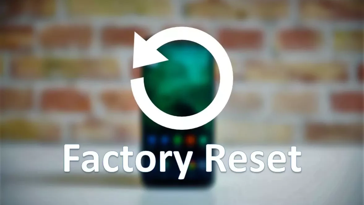 Obnova továrenských nastavení.