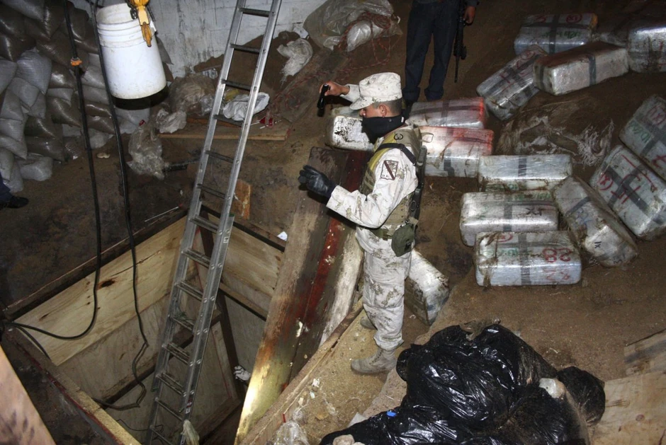 Tuneli koje meksička banda koristi za šverc narkotika preko američke granice