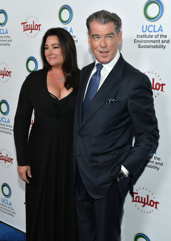 Pierce Brosnan z żoną Keely Shaye Smith