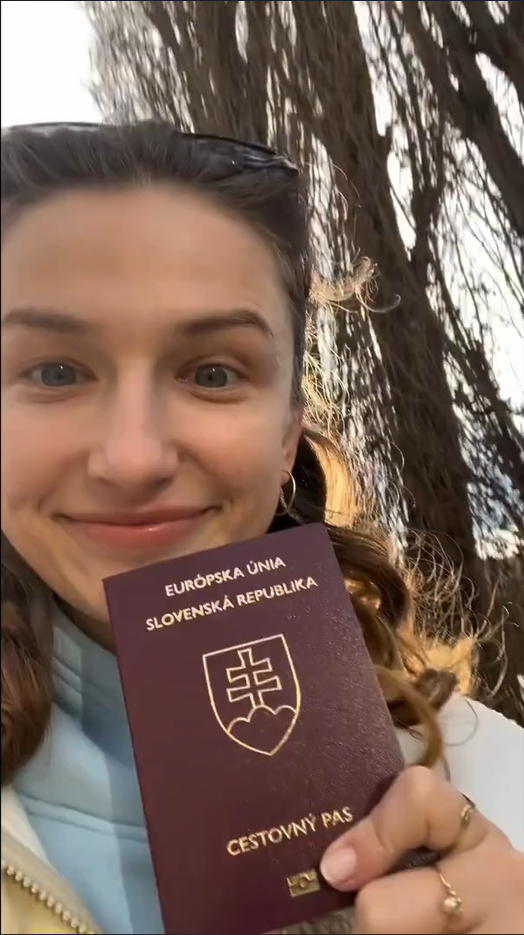 Herečka Petra Dubayová. 