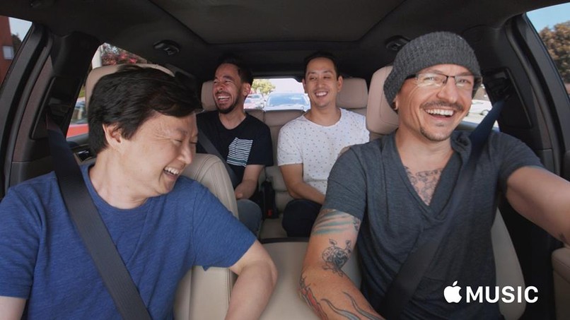 Znalezione obrazy dla zapytania Linkin Park w Carpool Karaoke