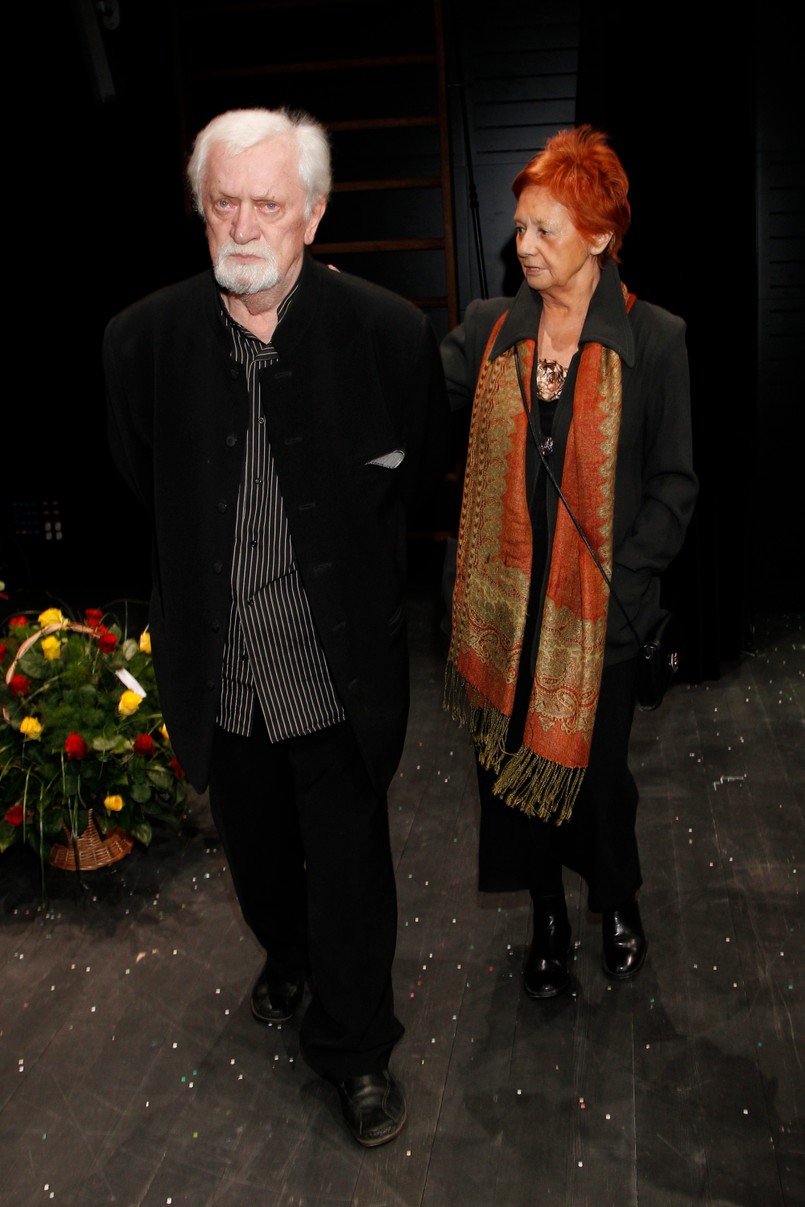 Marian Kociniak z żoną