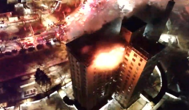 Požar u soliteru u Njujorku