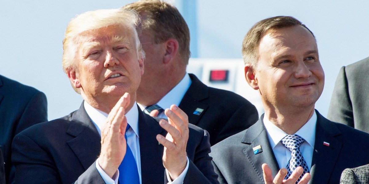 Duda będzie rozmawiał z Trumpem o Smoleńsku