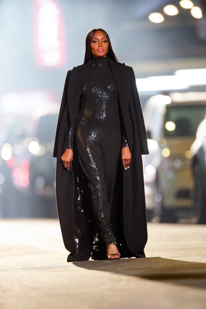 Naomi na reviji brenda "Majkl Kors" 