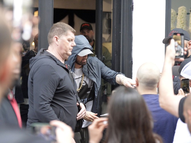 Eminem je posle dugo vreme viđen u javnosti