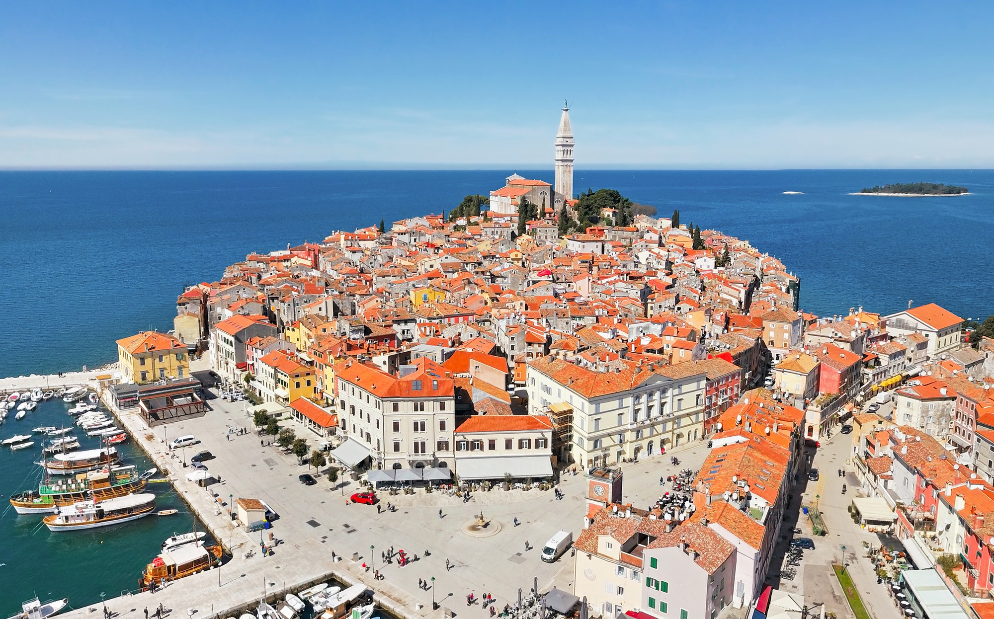 Chorvátske mesto Rovinj (ilustračné foto).
