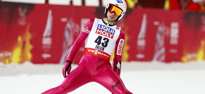 Kamil Stoch najlepszy na pierwszym treningu na dużej skoczni w Falun