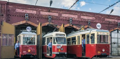 Noc Muzeów w Łodzi. Zabytkowe tramwaje