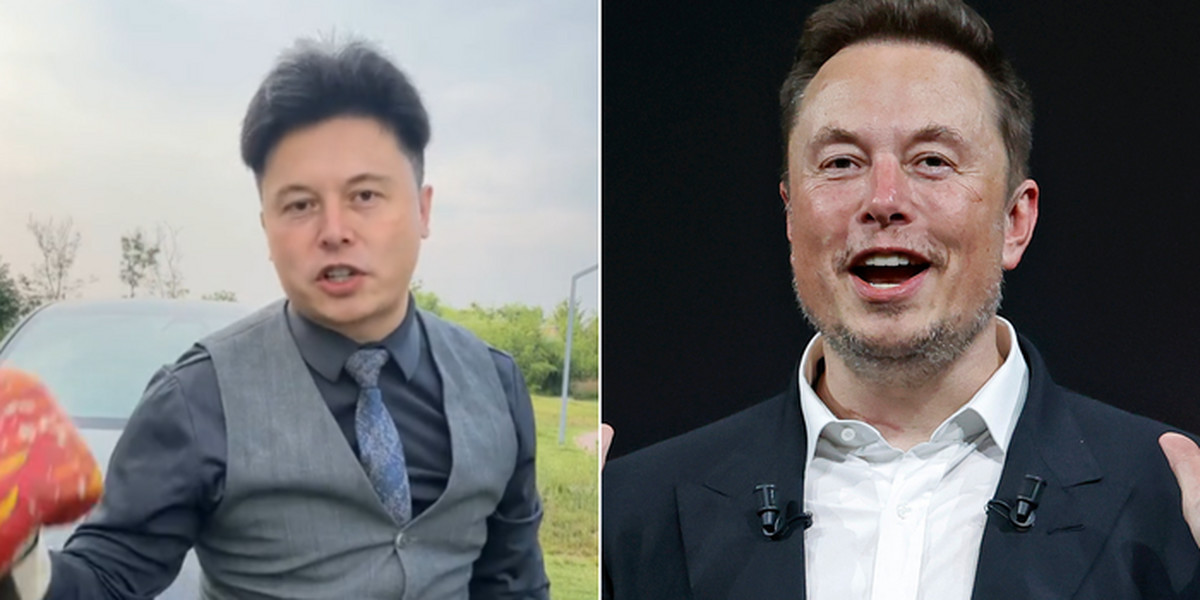 Po lewej: Yilong Ma; po prawej: Elon Musk 