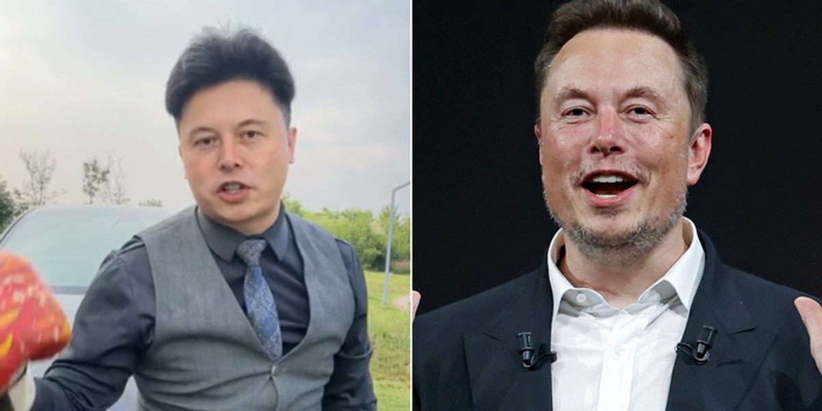 Po lewej: Yilong Ma; po prawej: Elon Musk 