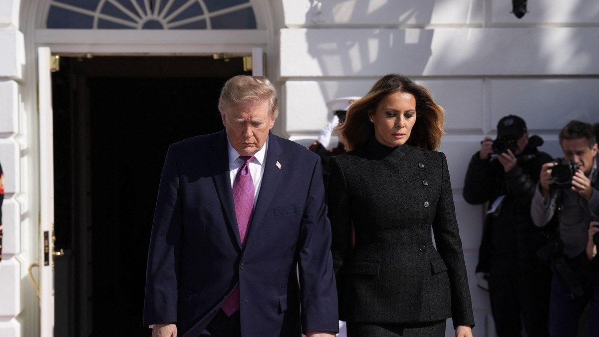 Prva dama i predsednik SAD. Melanija Tramp i Donald Tramp 