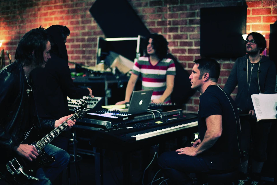 Nine Inch Nails w studio nagraniowym