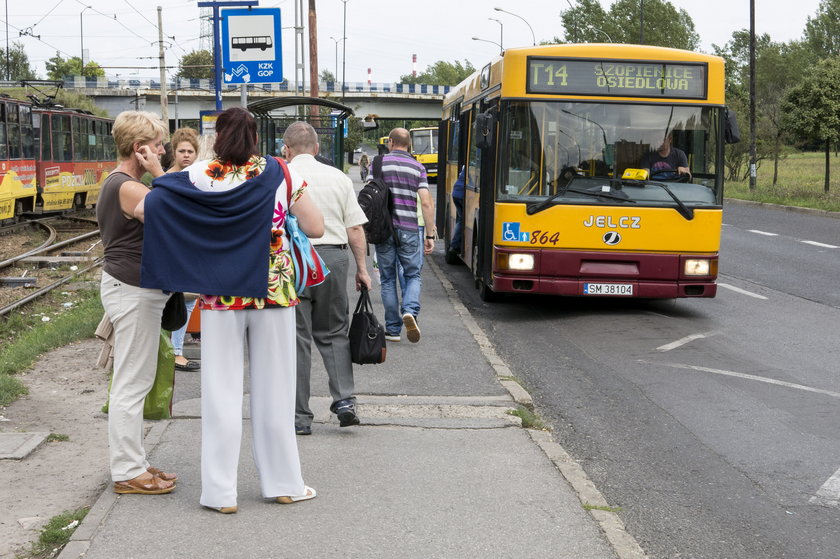 Linia 14 bez tramwajów 