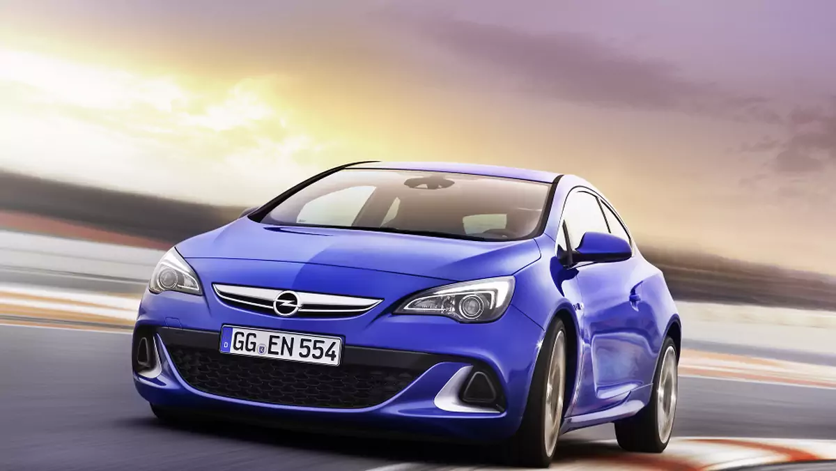 Nowy Opel Astra OPC w Genewie