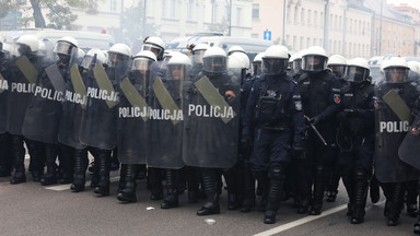Policja: zidentyfikowano 92 osoby w zw. z łamaniem prawa podczas Marszu Równości w Białymstoku