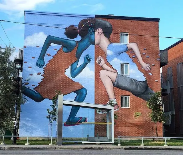 Wyróżniony mural z Kanady