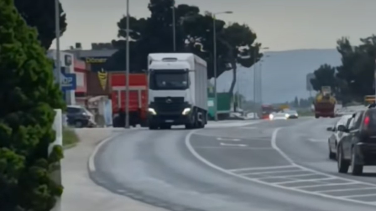 Kamiondžija u Mostaru