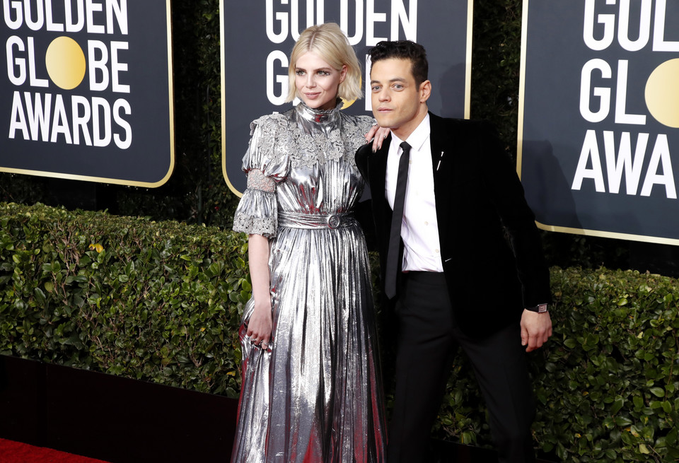 Lucy Boynton i Rami Malek 