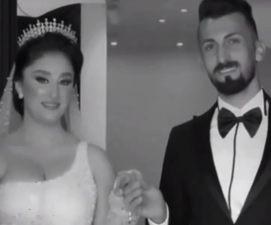 Hanin i Revan na čijoj je svadbi u Iraku izbio požar