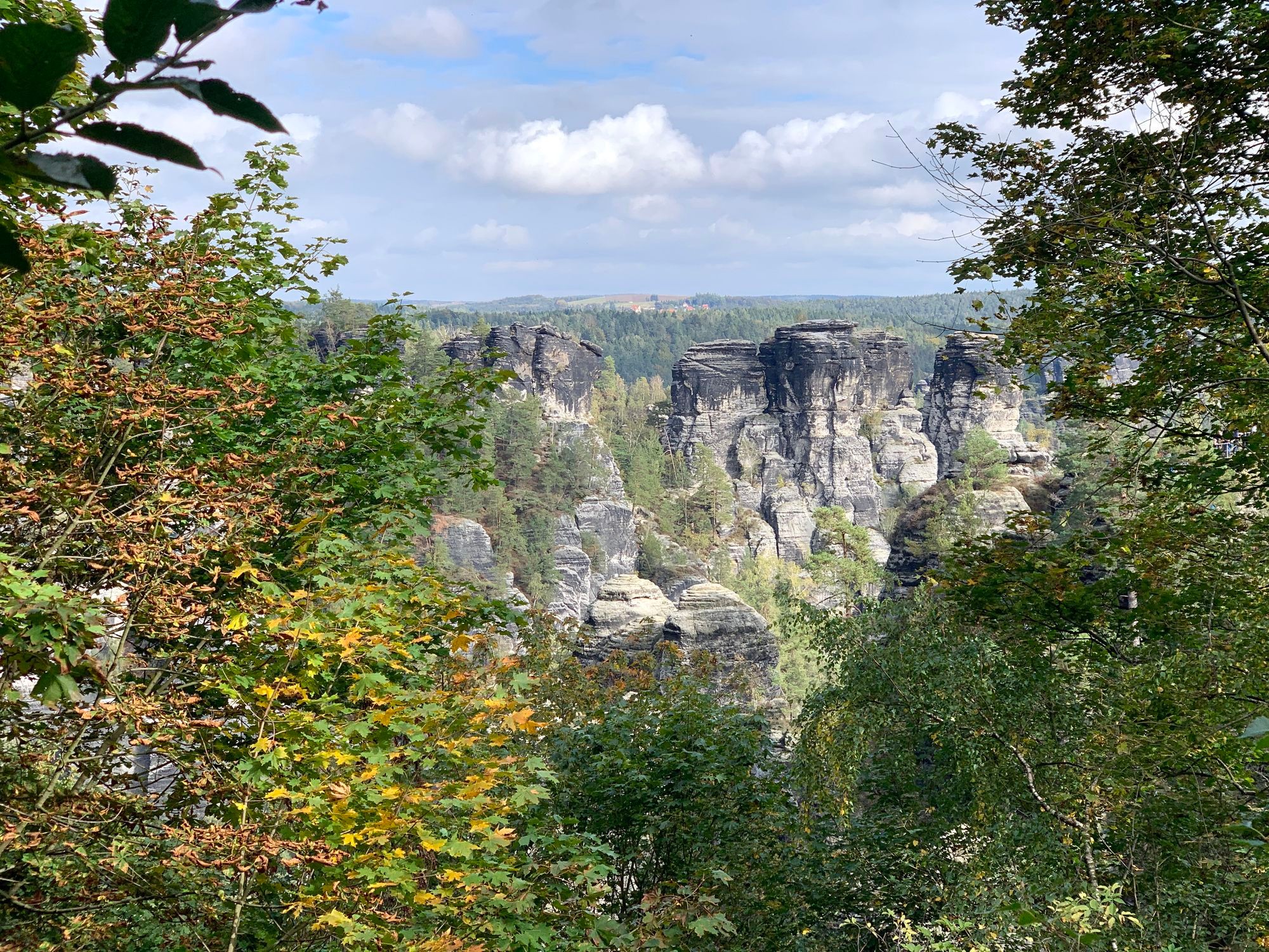 Pohorie Elbsandsteingebirge