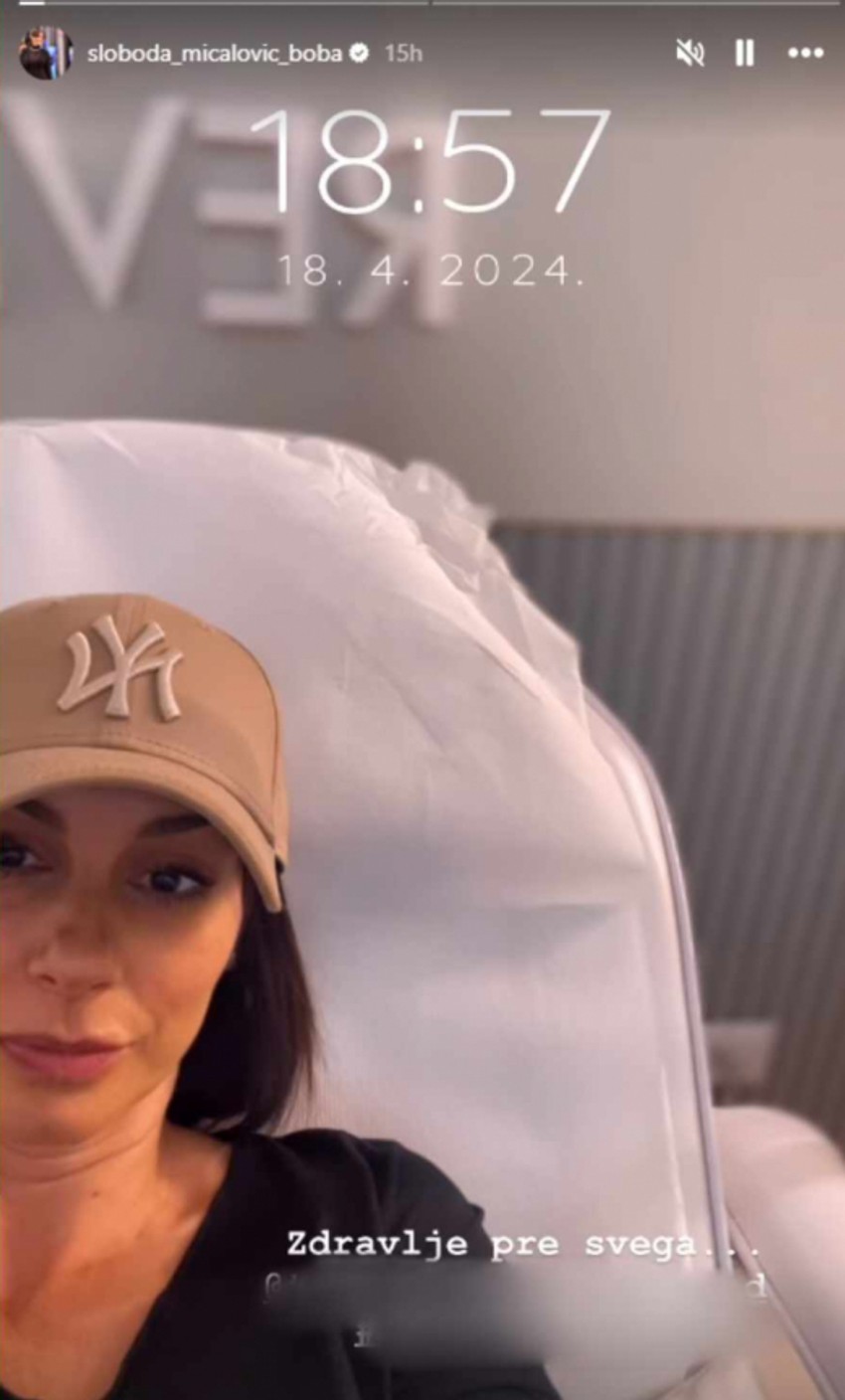 Sloboda Mićalović završila na infuziji