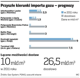 Za dwa lata Polska zmniejszy uzależnienie od gazu z Rosji