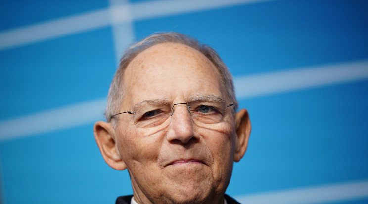 Wolfgang Schäuble, a német parlament volt elnöke a parlamenti képviselősége 50. évfordulójának alkalmából rendezett berlini ünnepségen 2023. január 16-án / Fotó: MTI/EPA