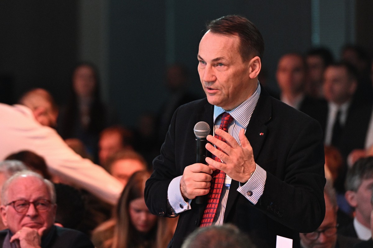 Radosław Sikorski w Davos