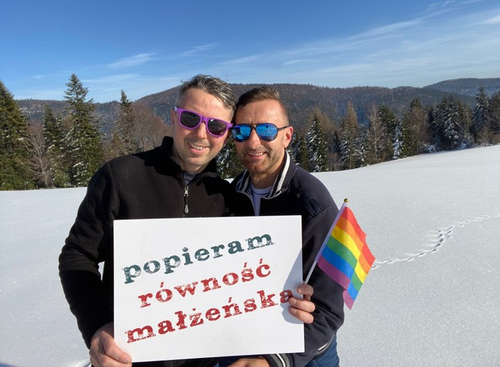 Wojtek i Michał od lat walczą o wprowadzenie związków partnerskich lub równości małżeńskiej w Polsce