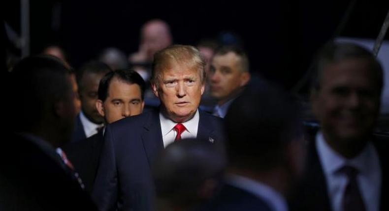 It's all about Trump at raucous Republican debate