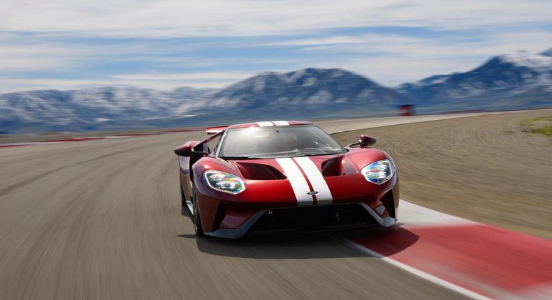 The Ford GT was the pinnacle of the carmaker's technology.