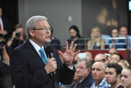 Kevin Rudd, premier Australii fotografia